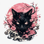 Petal Sentinel Cat Hoodie