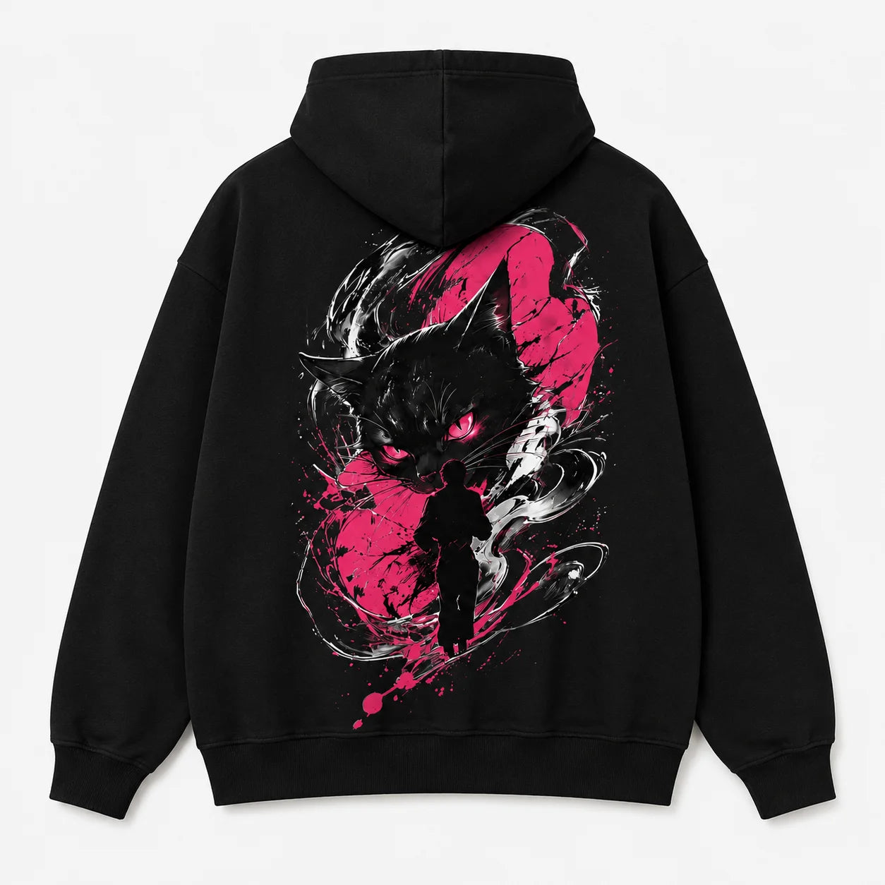 Chaos Kept Quiet Cat Hoodie Main image