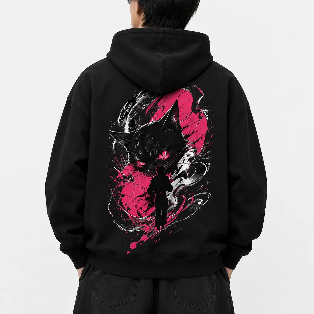 Chaos Kept Quiet Cat Hoodie