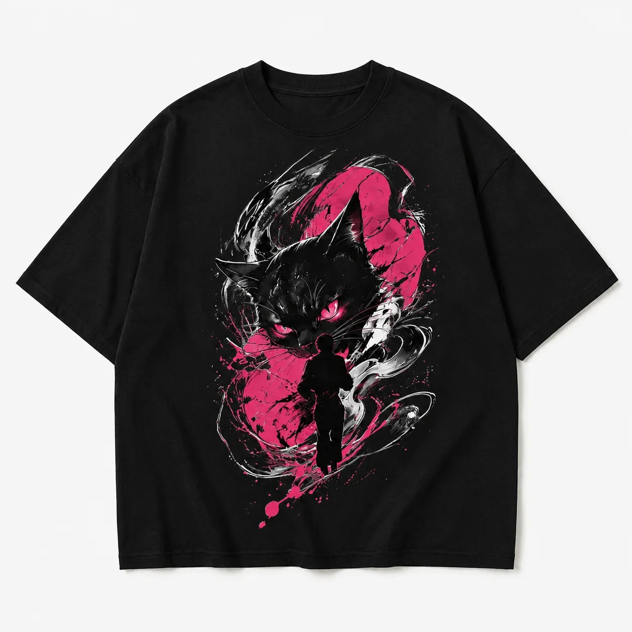 Chaos Kept Quiet Cat T-Shirt Main image