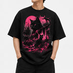 Magentide Unbowed Cat T-Shirt