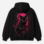 Midnight Unbowed Cat Hoodie
