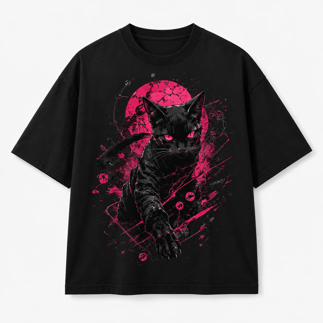 Midnight Unbowed Cat T-Shirt Main image