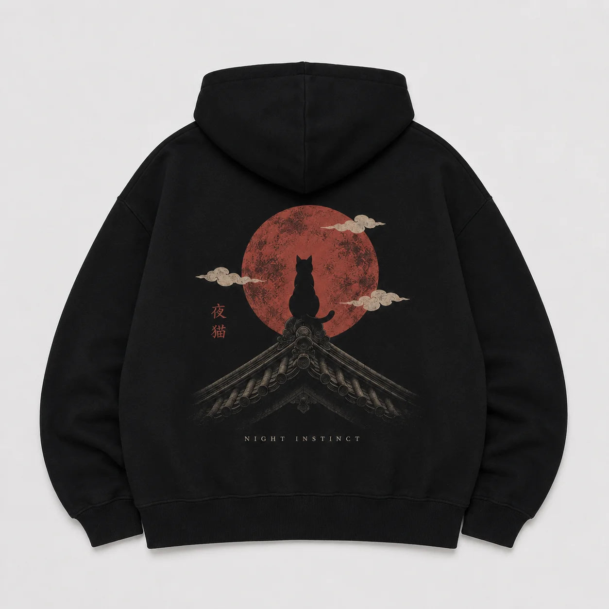 Night Instinct Cat Hoodie