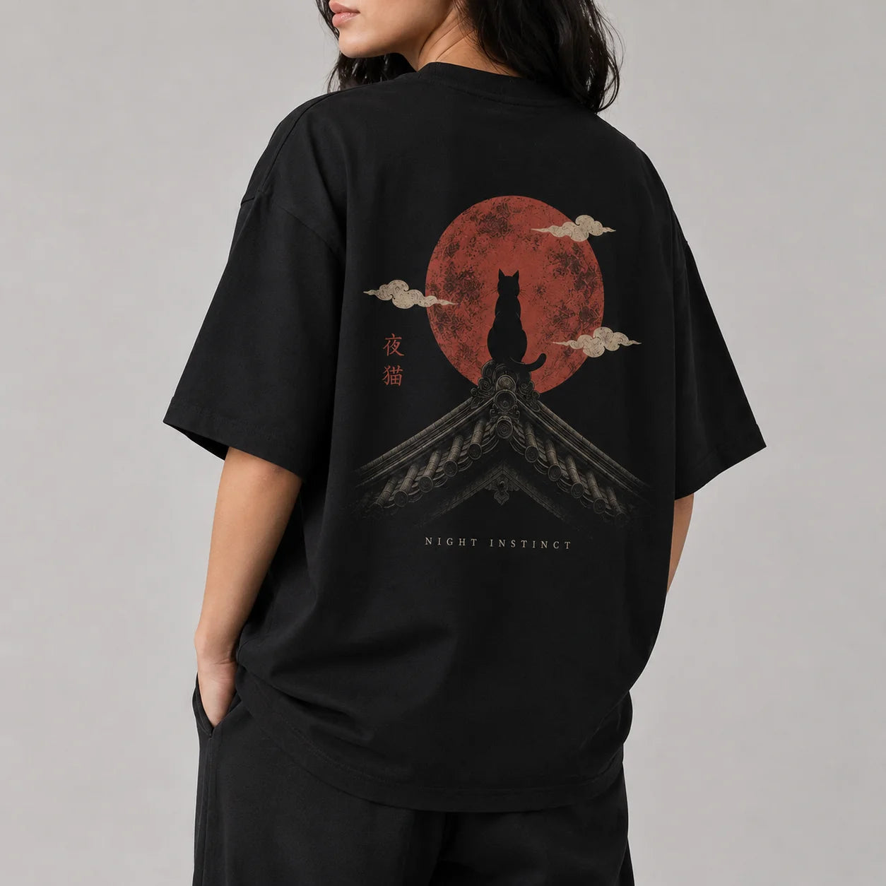 Night Instinct Cat T-Shirt
