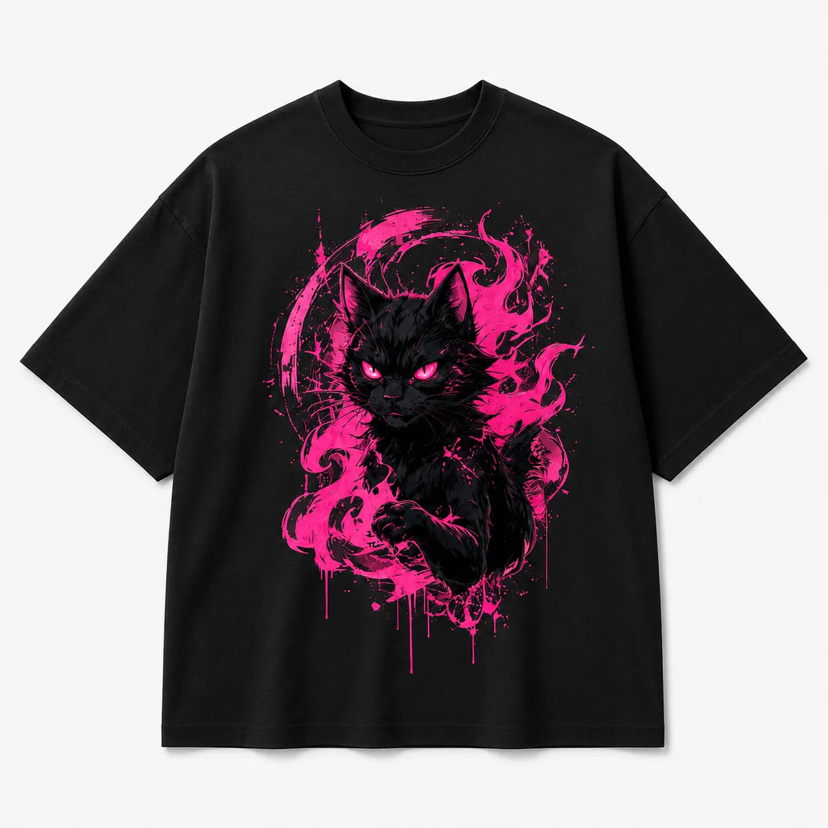 Nightspite Familiar Cat T-Shirt Main image