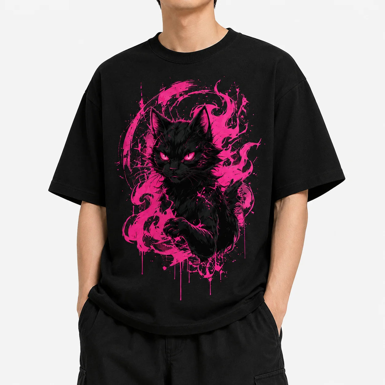Nightspite Familiar Cat T-Shirt