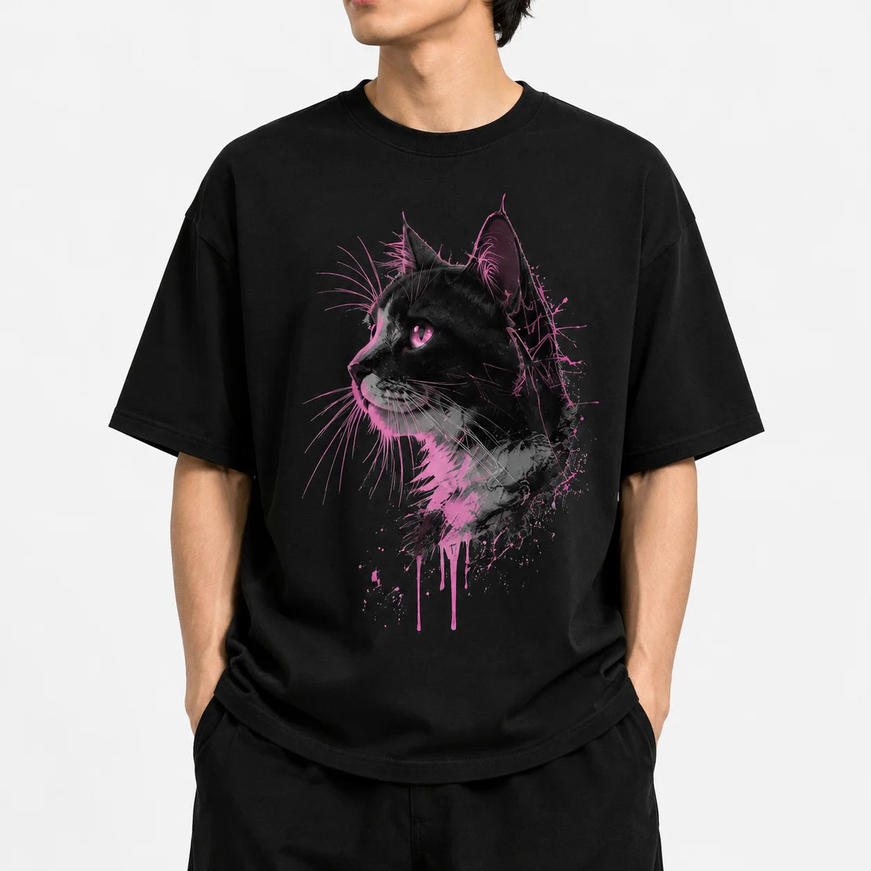 Nightwired Familiar Cat T-Shirt