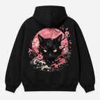 Petal Sentinel Cat Hoodie