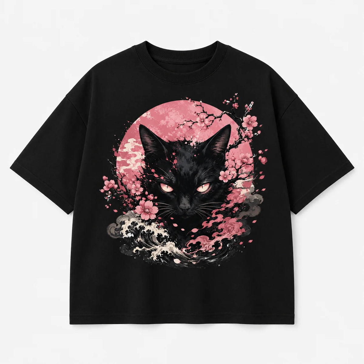 Petal Sentinel Cat T-Shirt Main image
