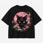 Petal Sentinel Cat T-Shirt