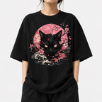Petal Sentinel Cat T-Shirt
