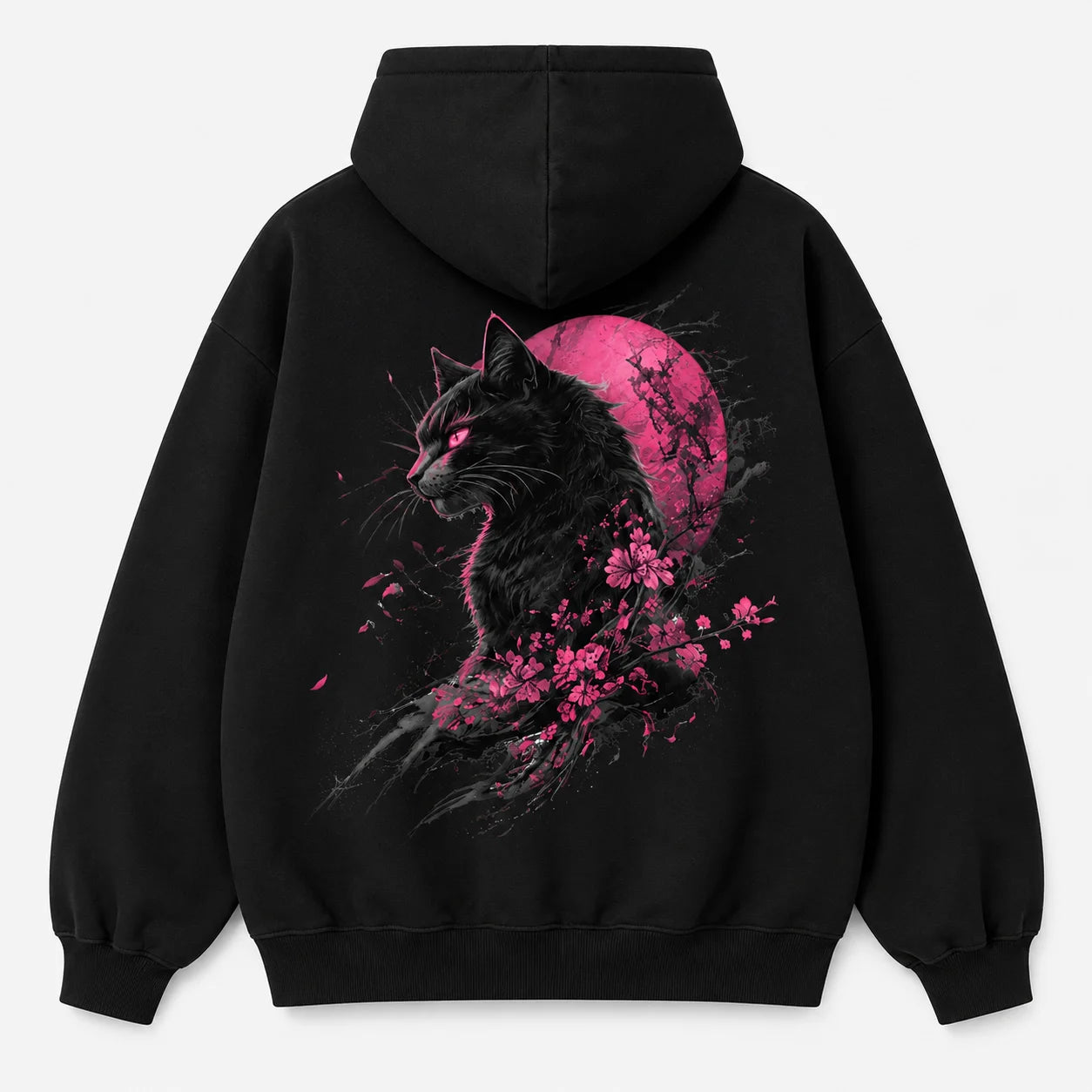 Poise With Claws Cat Hoodie