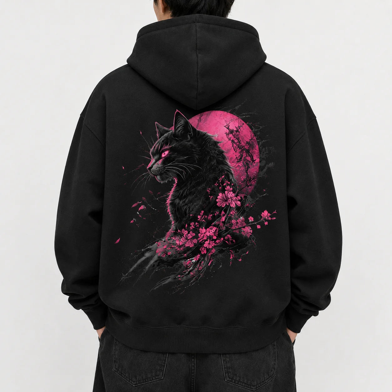 Poise With Claws Cat Hoodie