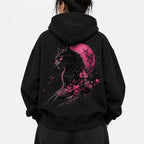 Poise With Claws Cat Hoodie