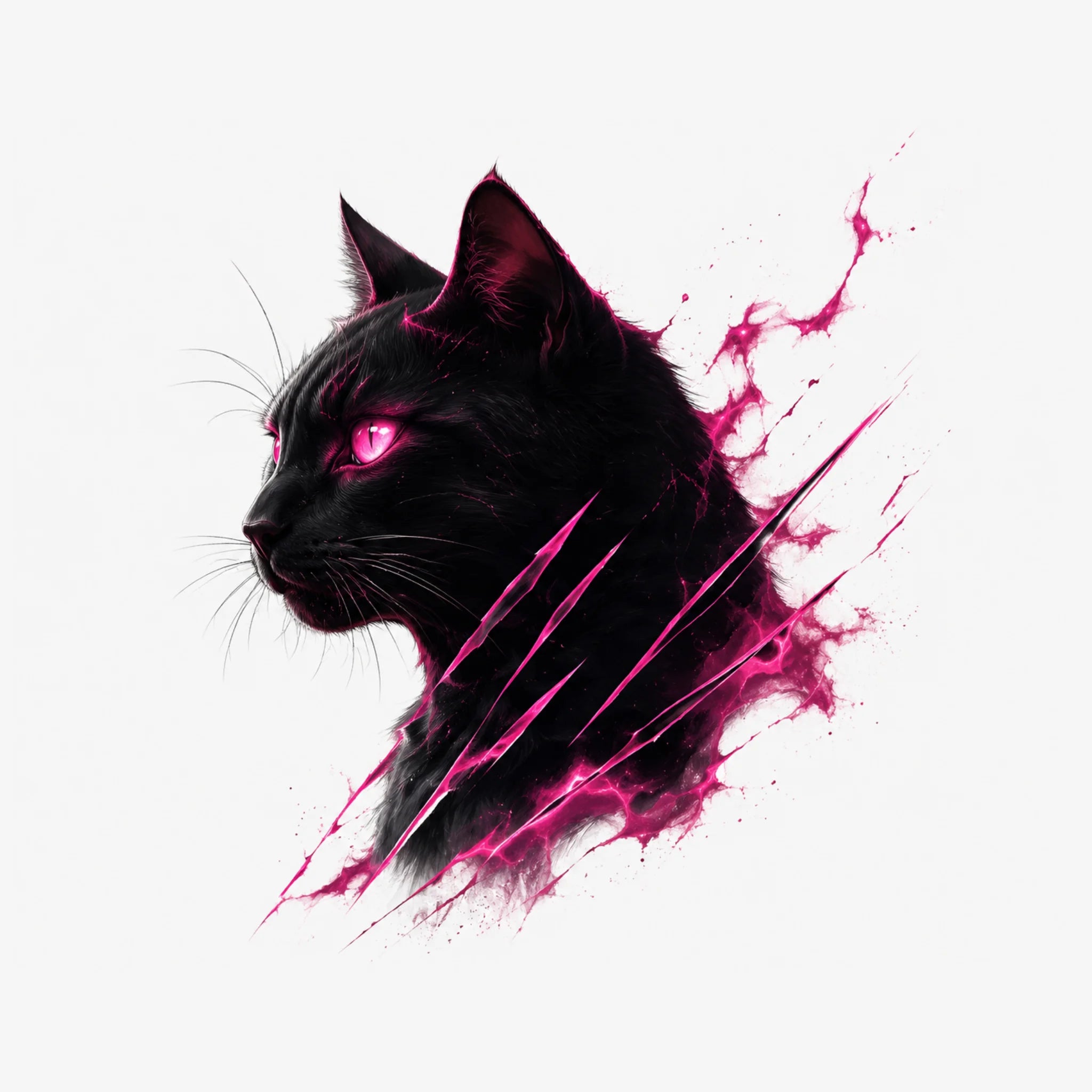 Riftglow Stray Cat T-Shirt Secondary image