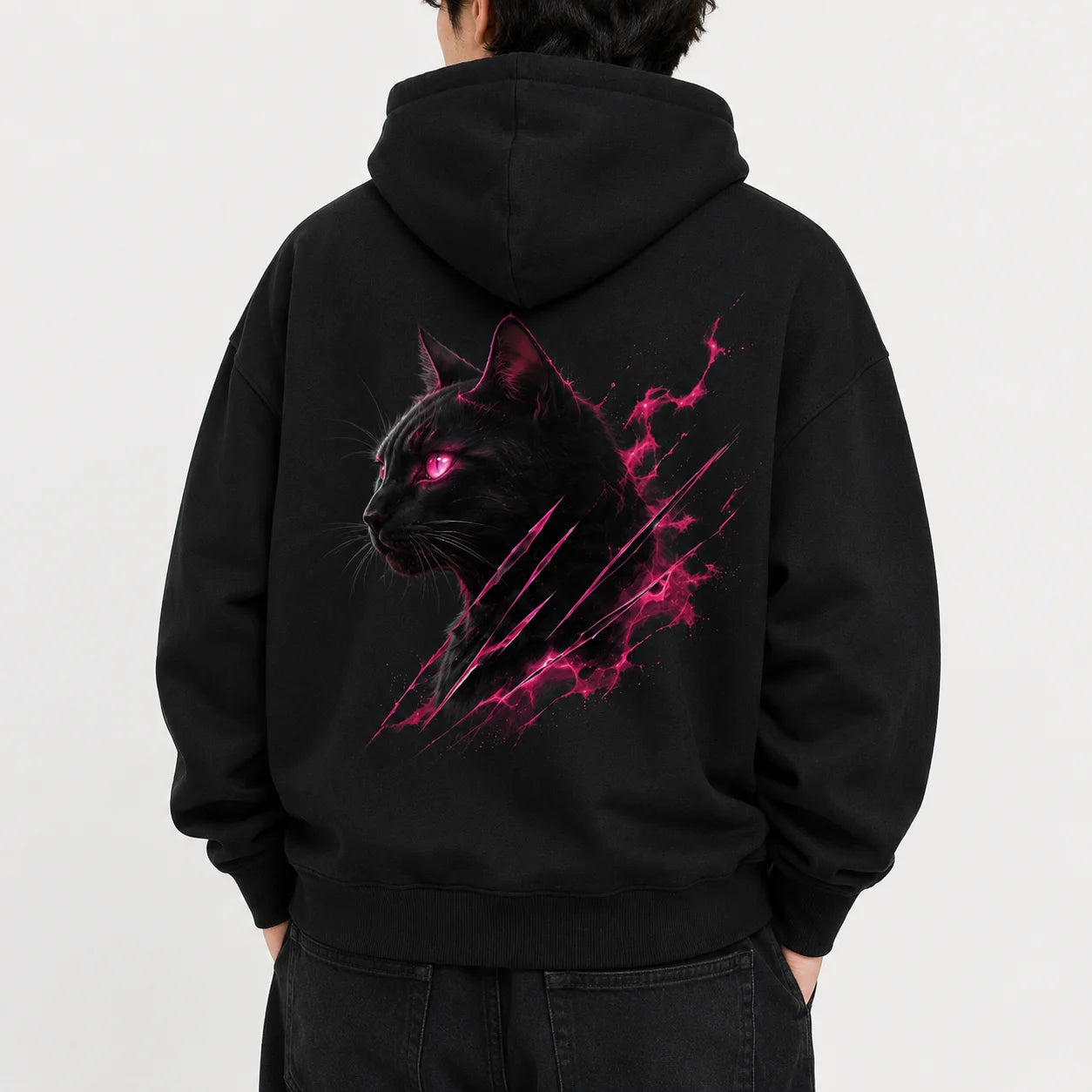 Riftglow Stray Cat Hoodie
